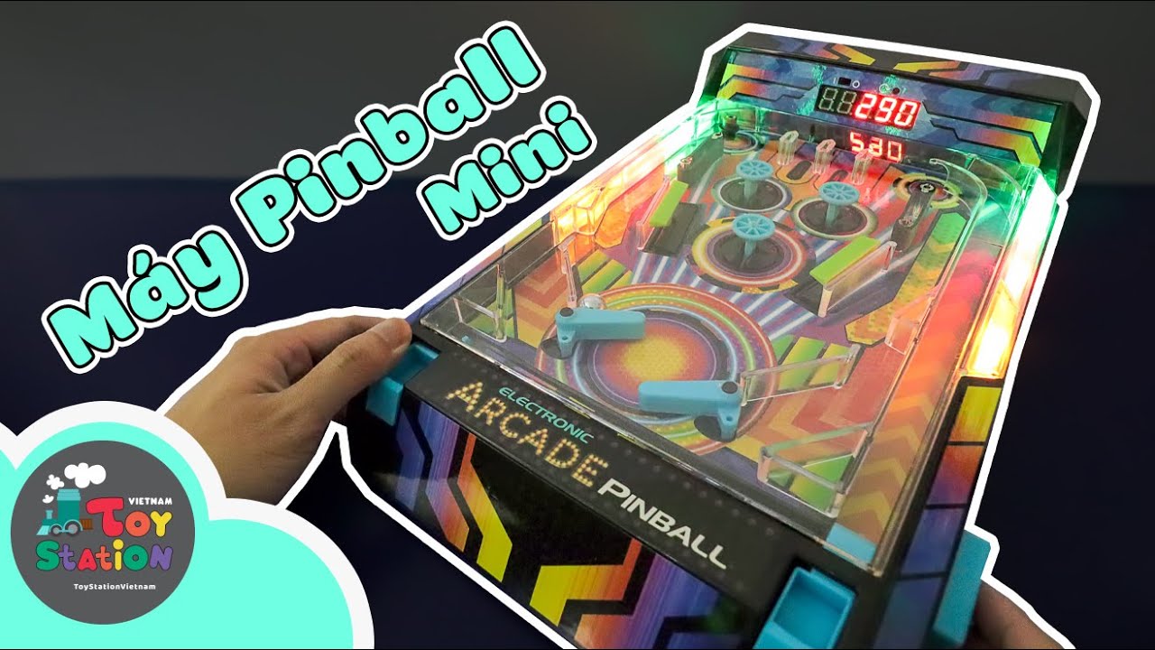 Máy Arcade Pinball như trong siêu thị nhưng mini ToyStation 655