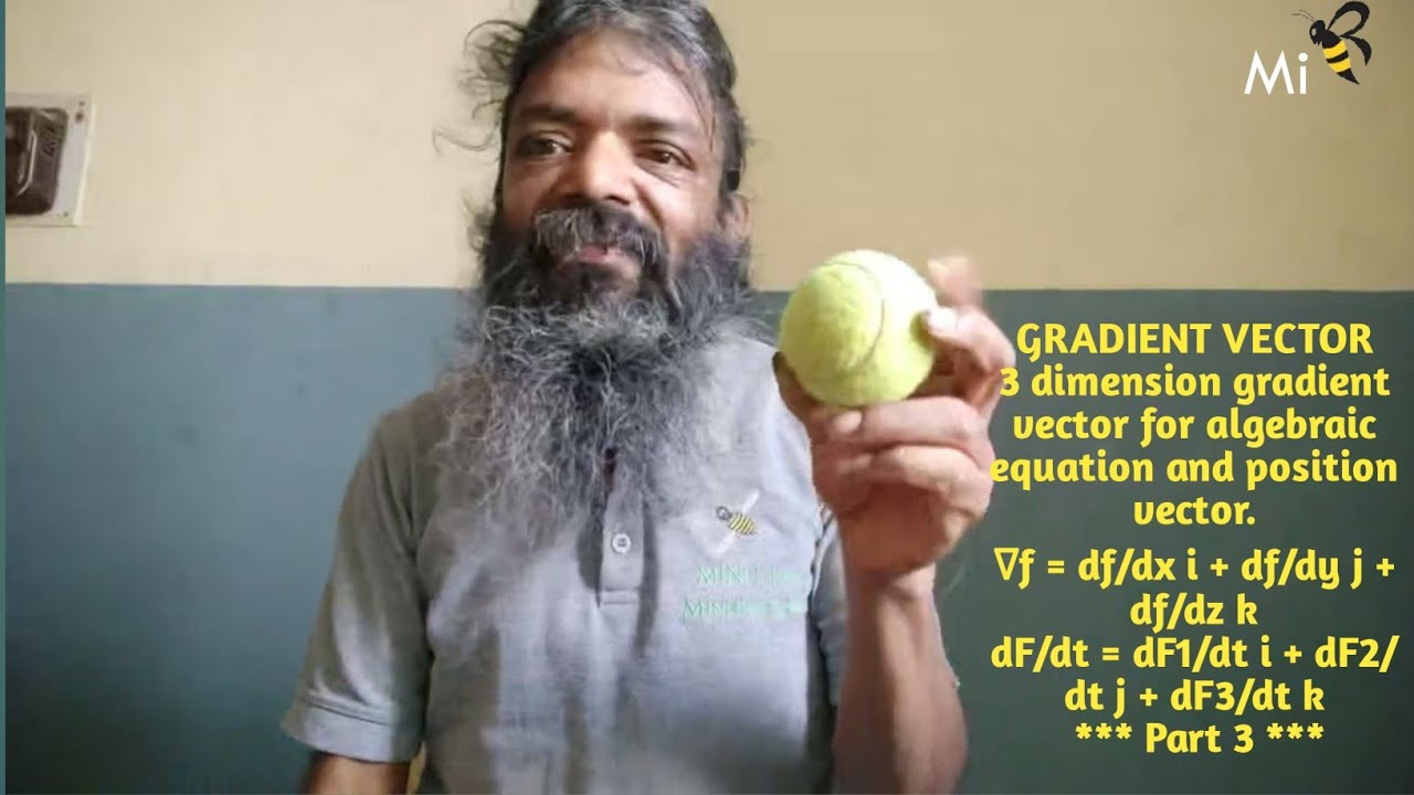 gradient vector calculus - 3 dimension gradient vector spherical coordinate system part 3
