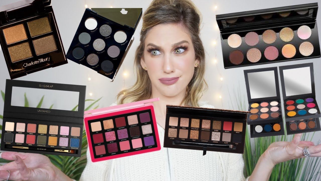 WHICH PALETTE IS BEST FOR ... ?  // EYESHADOW WARDROBE TAG
