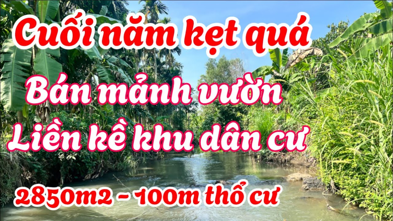 Đất vườn Long Khánh. Cuối năm kẹt lắm . Bán gấp 2850m2 có 100m thổ cư. Tại phường Bảo Vinh.