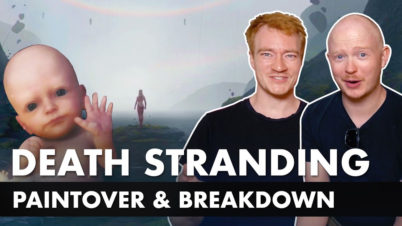 Death Stranding Inspired Concept Art - Paintover & Breakdown