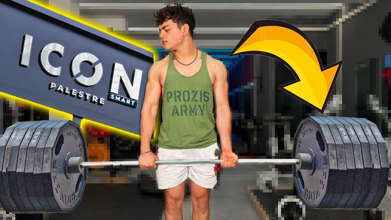 POWERLIFTER IN UNA PALESTRA COMMERCIALE EP.1 ICON