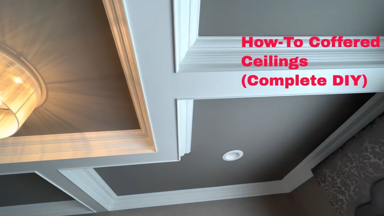 How-to Coffered Ceilings (the more detailed version).