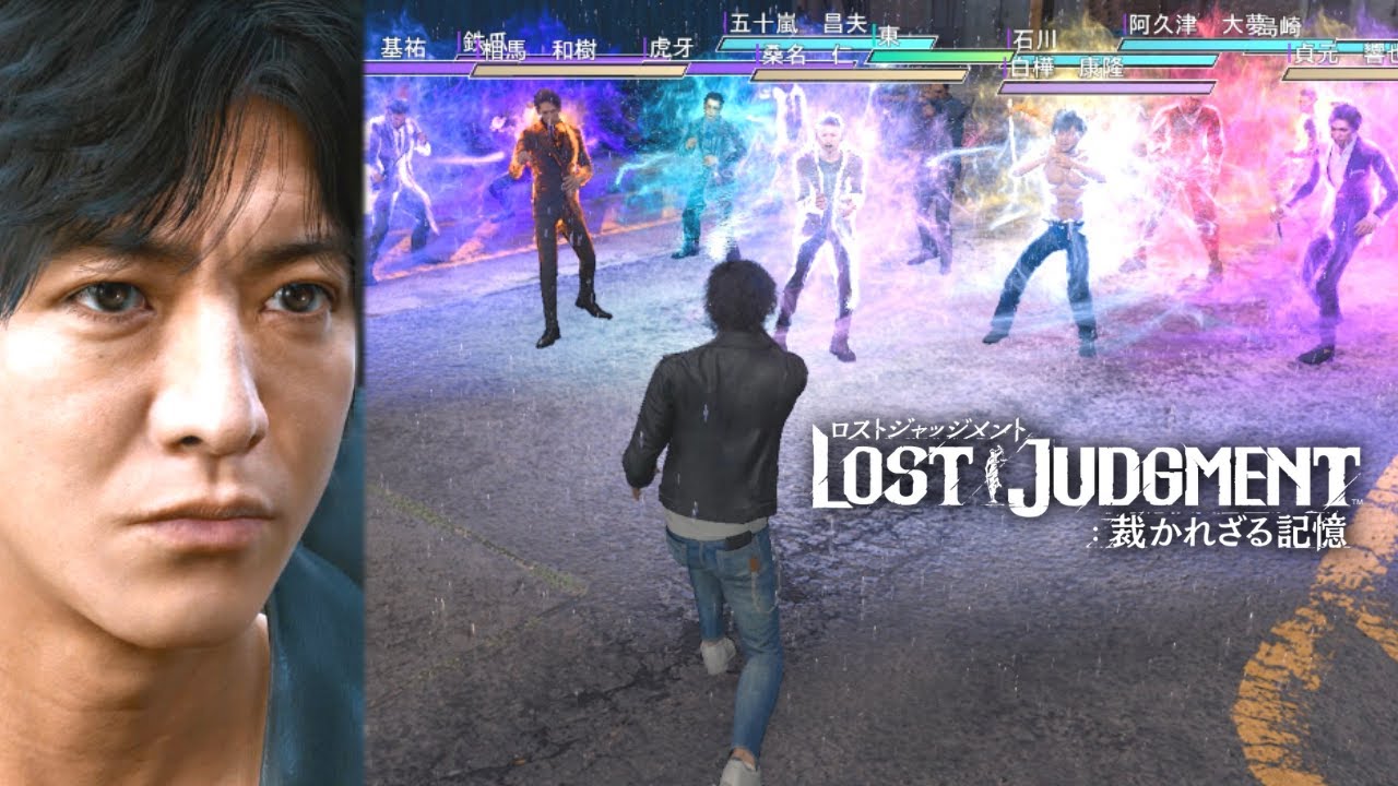 【ロストジャッジメント】八神隆之を操作　一度に大勢のボスと戦ってみた(DLCボス含む)【LOST JUDGMENT MOD】Pandemonium Gauntlet
