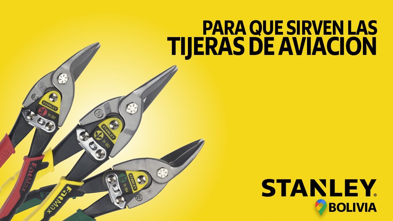 Para qu&eacute; sirven las tijeras de aviaci&oacute;n (14-563)