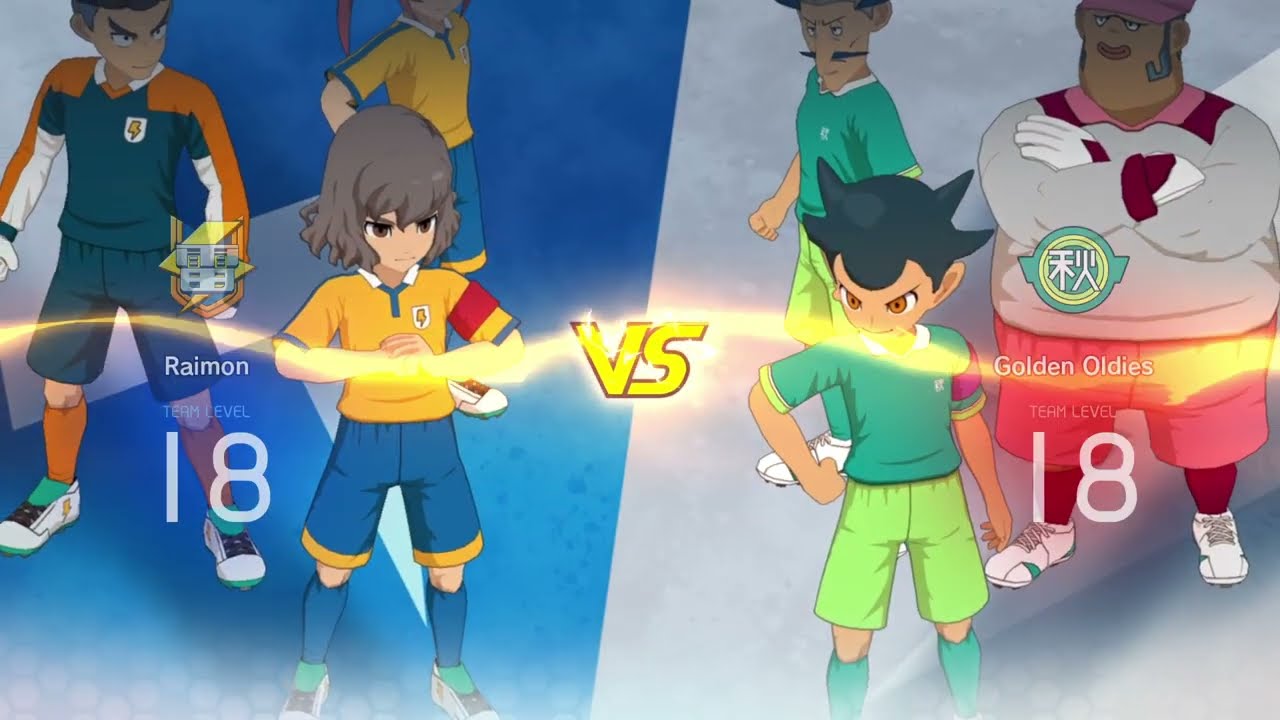 Raimon Go vs Golden Oldies | Eleven Victory Road #60 - Chronicle Mode (Gameplay)