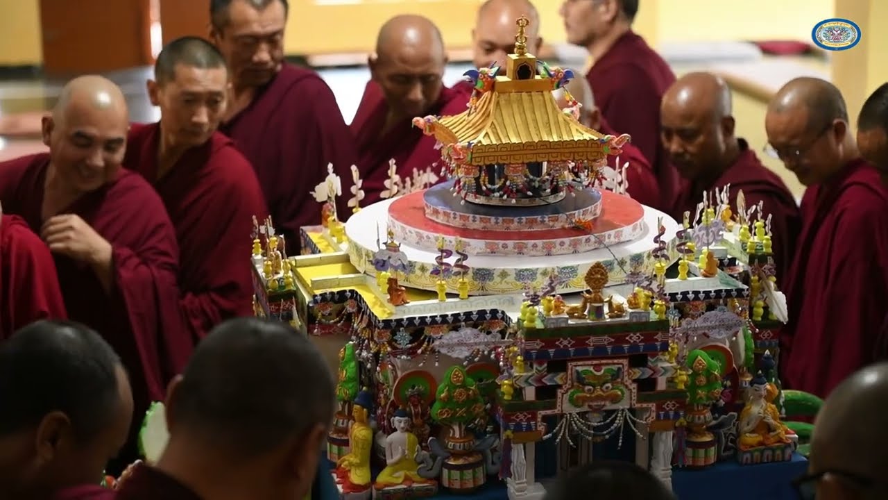 བློས་བསླངས་དཀྱིལ་འཁོར་གྱི་ཆ་ལག་རེ་རེ་བཞིན།  མཚོན་དོན་ངོ་སྤྲོད་དང་།གཞུང་ཆེན་དག་ལ་ཁུངས་གཏུགས་ནས་