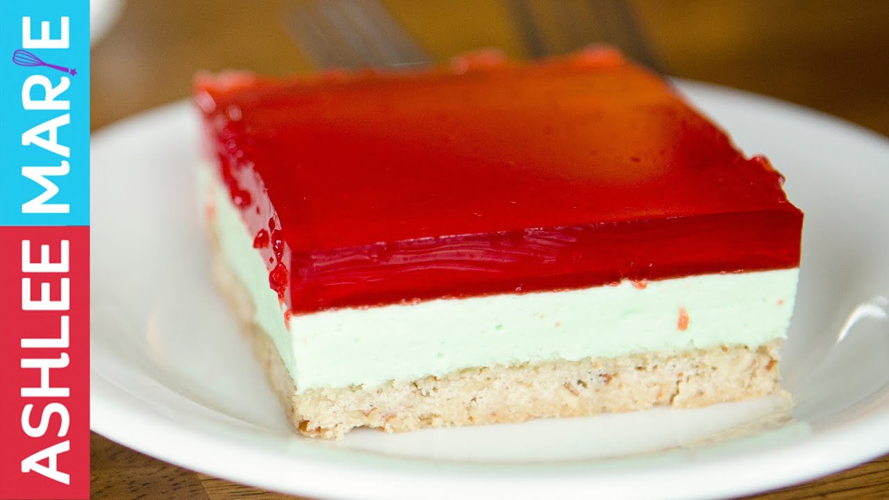 Christmas Layered Dinner Jello Recipe