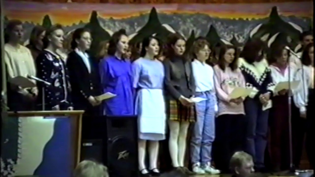 ROVANIEMEN KESKUSTAN LUKION (nyk. Lyseonpuiston Lukio) SUOMI 75 VUOTTA ITSENÄISYYSJUHLA 5.12.1992