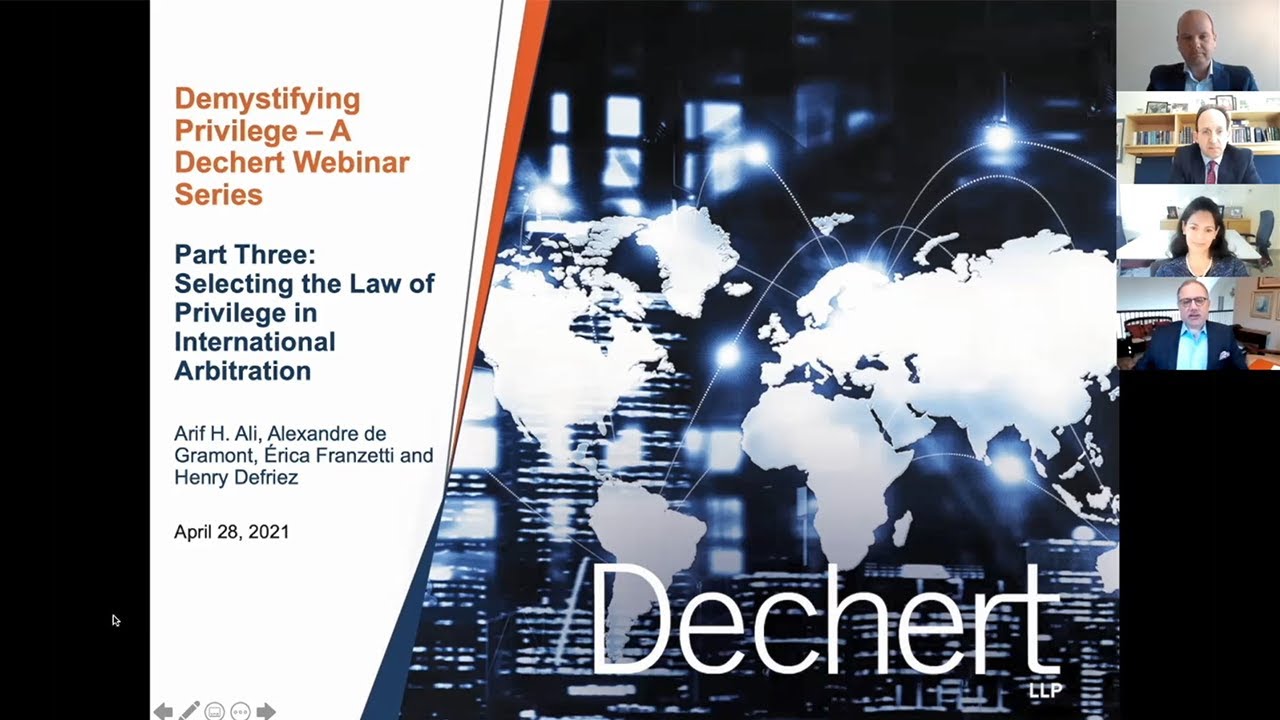 Demystifying Privilege | Part Three: Selecting the Law of Privilege in International Arbitration