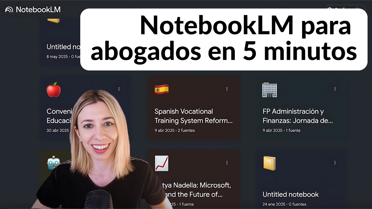 NotebookLM para abogados en 5 minutos