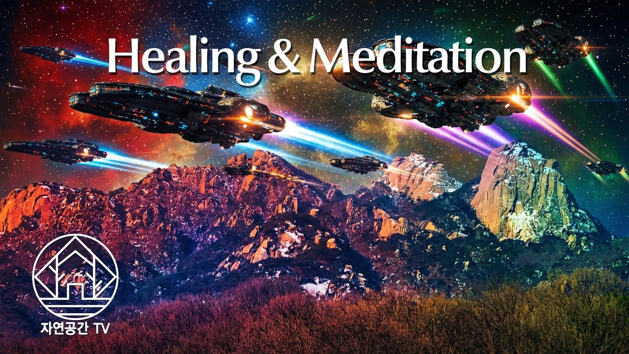 DNA 세포 재생하는 우주 주파수 파동 432Hz Healing Resonance of Nature 몸 마음 영혼 스트레스 치유 명상 수면 힐링 음악 - [자연공간TV]