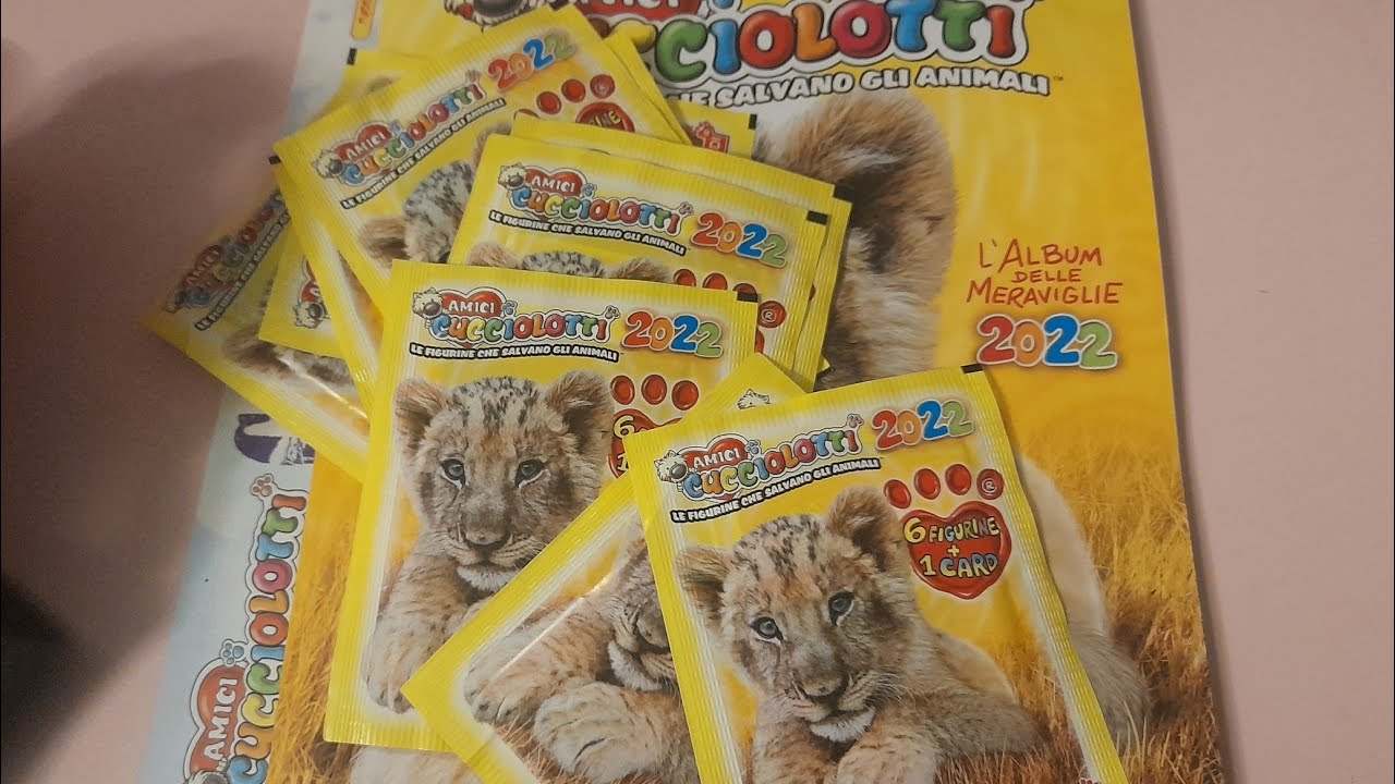 Amici Cucciolotti 2022...Apriamo 10 pacchetti (parte 2).