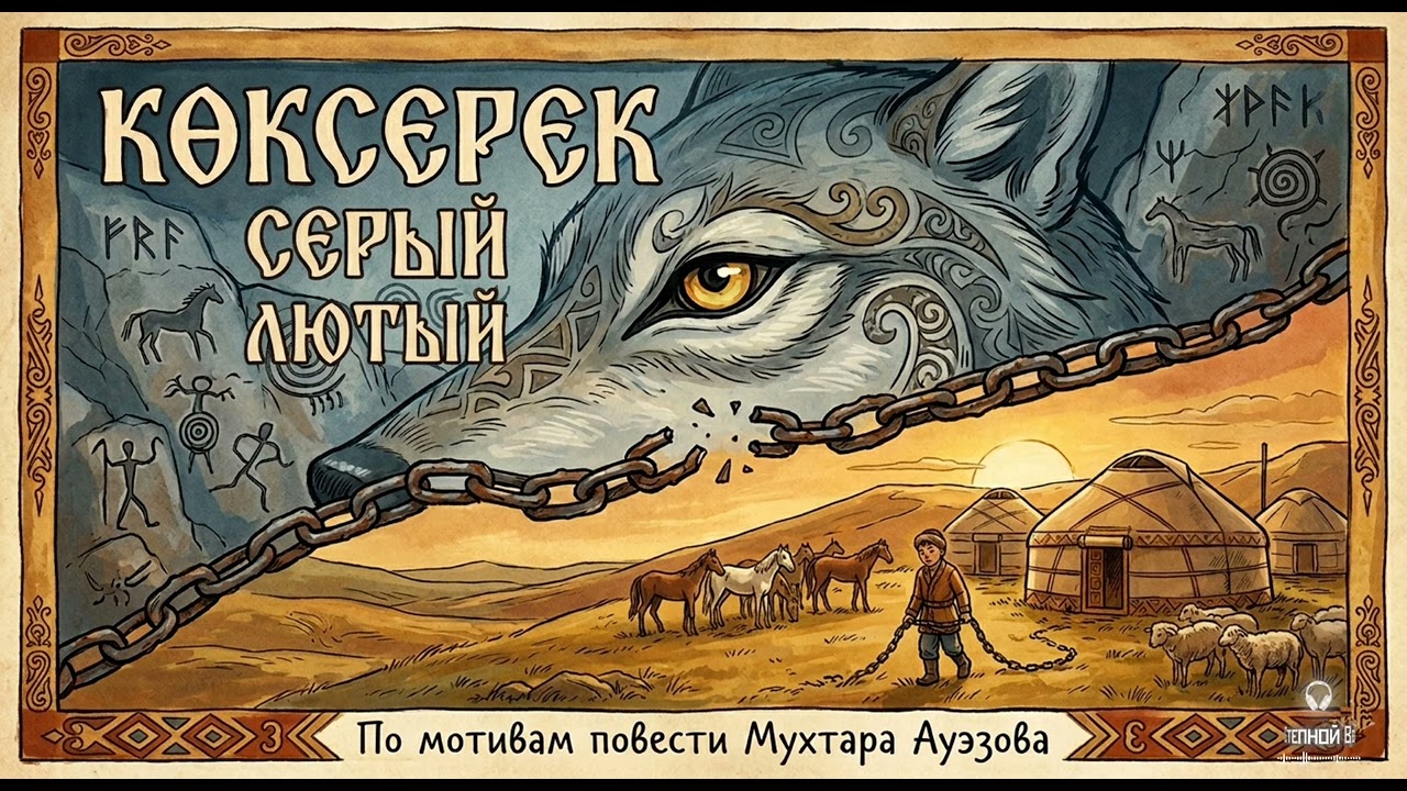 КӨКСЕРЕК (Серый Лютый) / Ethno-Folk Trap | По мотивам повести Мухтара Ауэзова