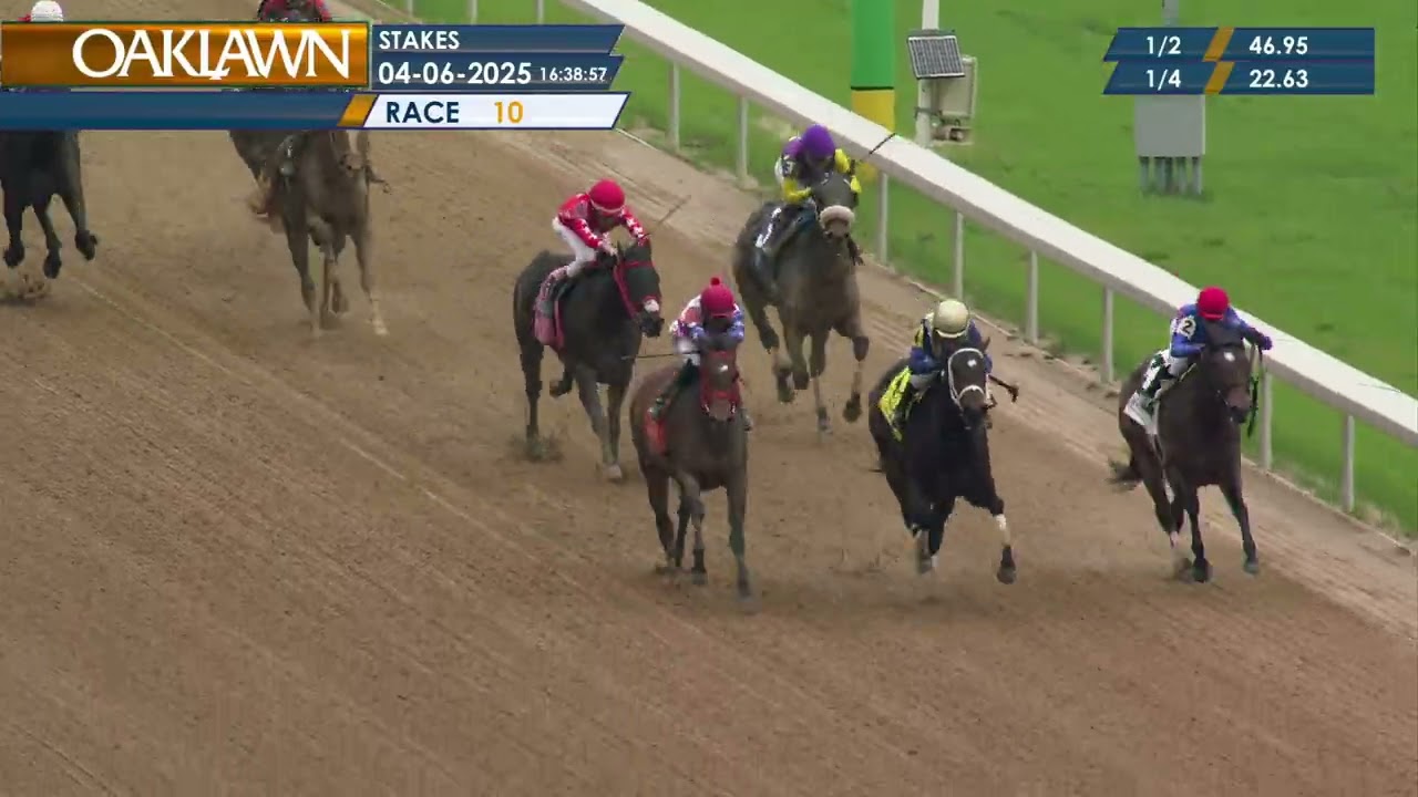 Oaklawn Park April 6, 2025 The 47th Running of Rainbow Miss Stakes