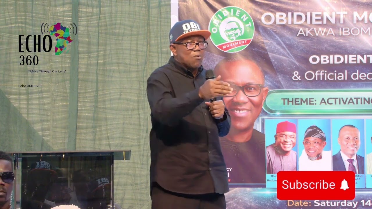 Peter Obi Informs His Supporters He’s Running For President in 2027