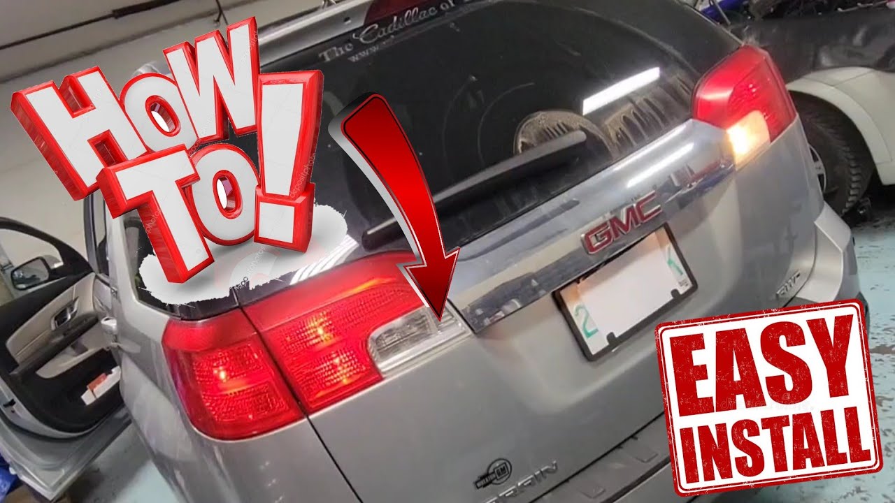 2009+ Gmc Terrain Reverse Light Bulb Replace! Quick FiX Easy Procedure #repair #mechanic