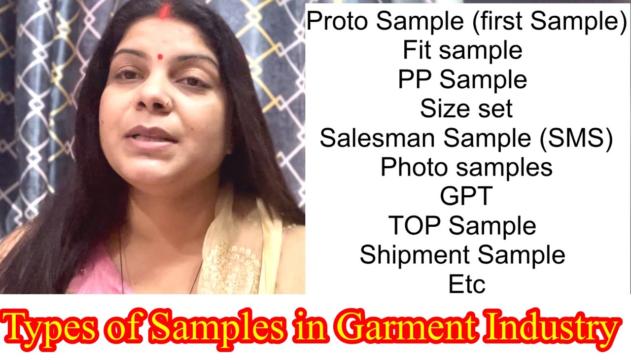 Types of Samples in Garment Factory // Assistant Merchandiser Should Know about // merchant job