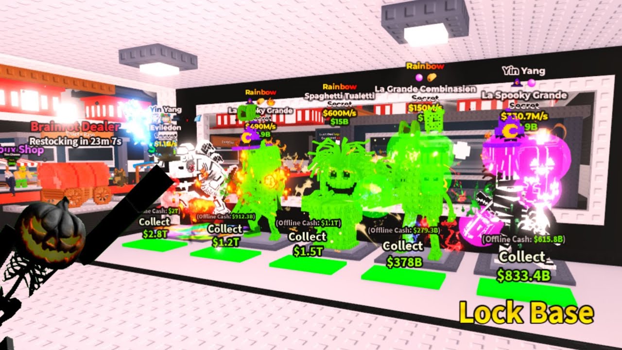 КРАЩУ СУПЕР РЕДКИЕ МОЗГОРОТЫ! 12 НОЯБРЯ. Украдите Мозгорота ROBLOX!