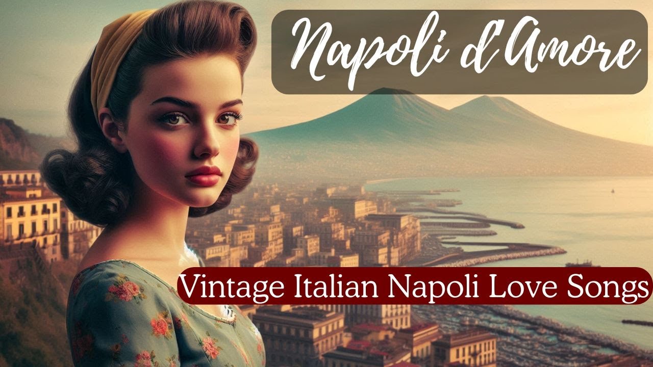 Napoli d&rsquo;Amore 🌊 Italian Love in the 1950s 💕 Napoli Serenades 🇮🇹🌇 Amore nella Napoli del &rsquo;50