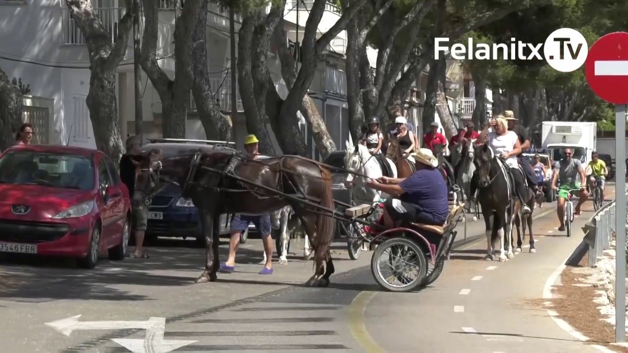 ANADA EN CARRO DE FELANITX A CALA MARÇAL, 2019