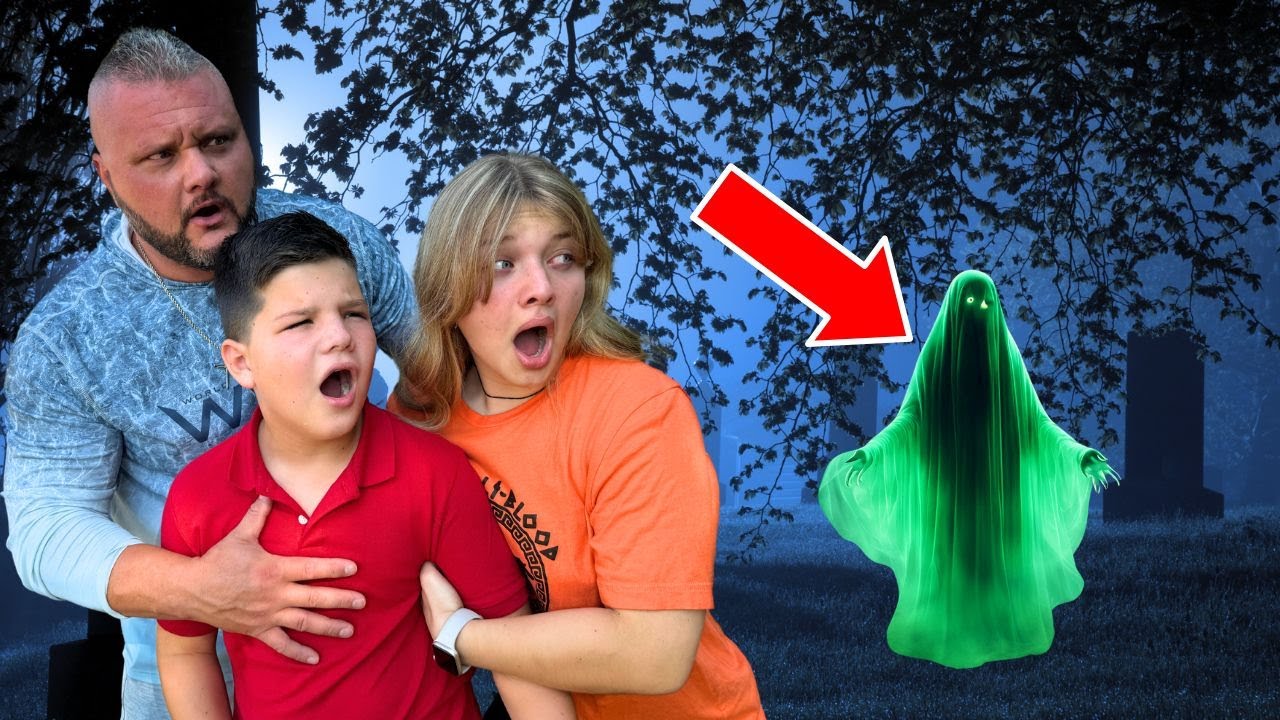 WE GOT LOST in a HAUNTED CEMETERY  *SHOCKING*