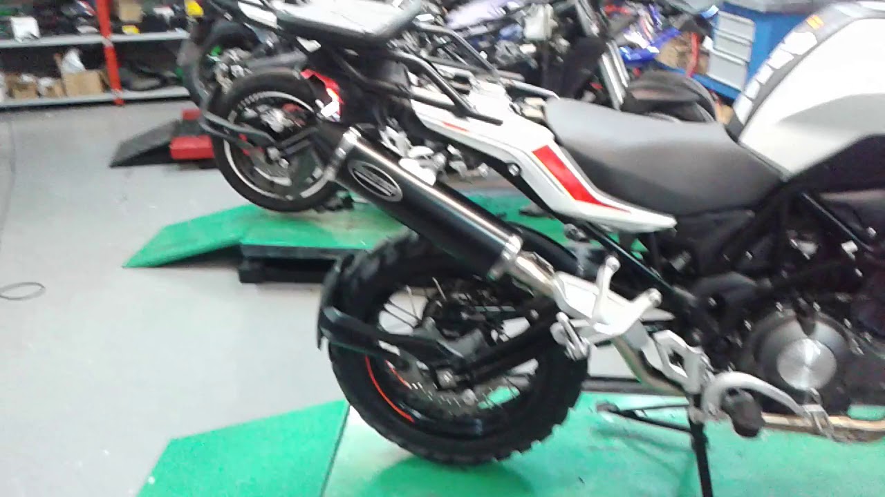 Benelli TRK 502X Full exhaust system - Prototype