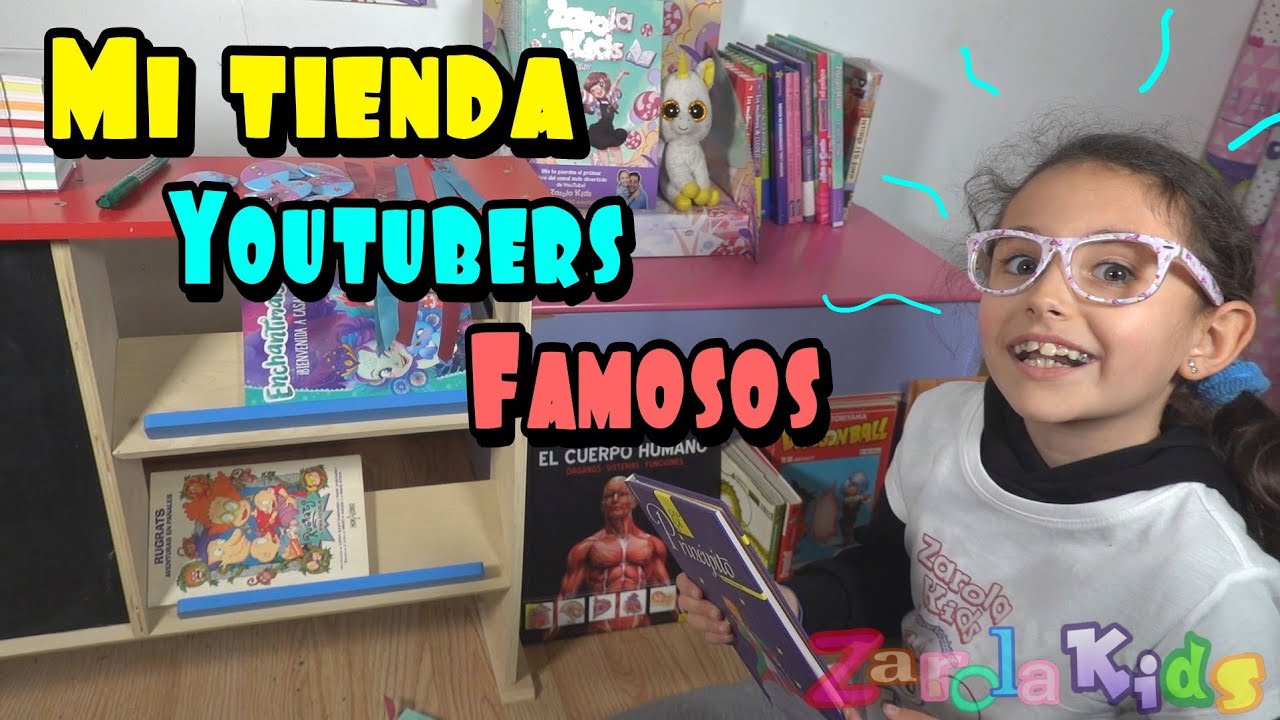 Mi tienda libreria de YOUTUBER FAMOSOS
