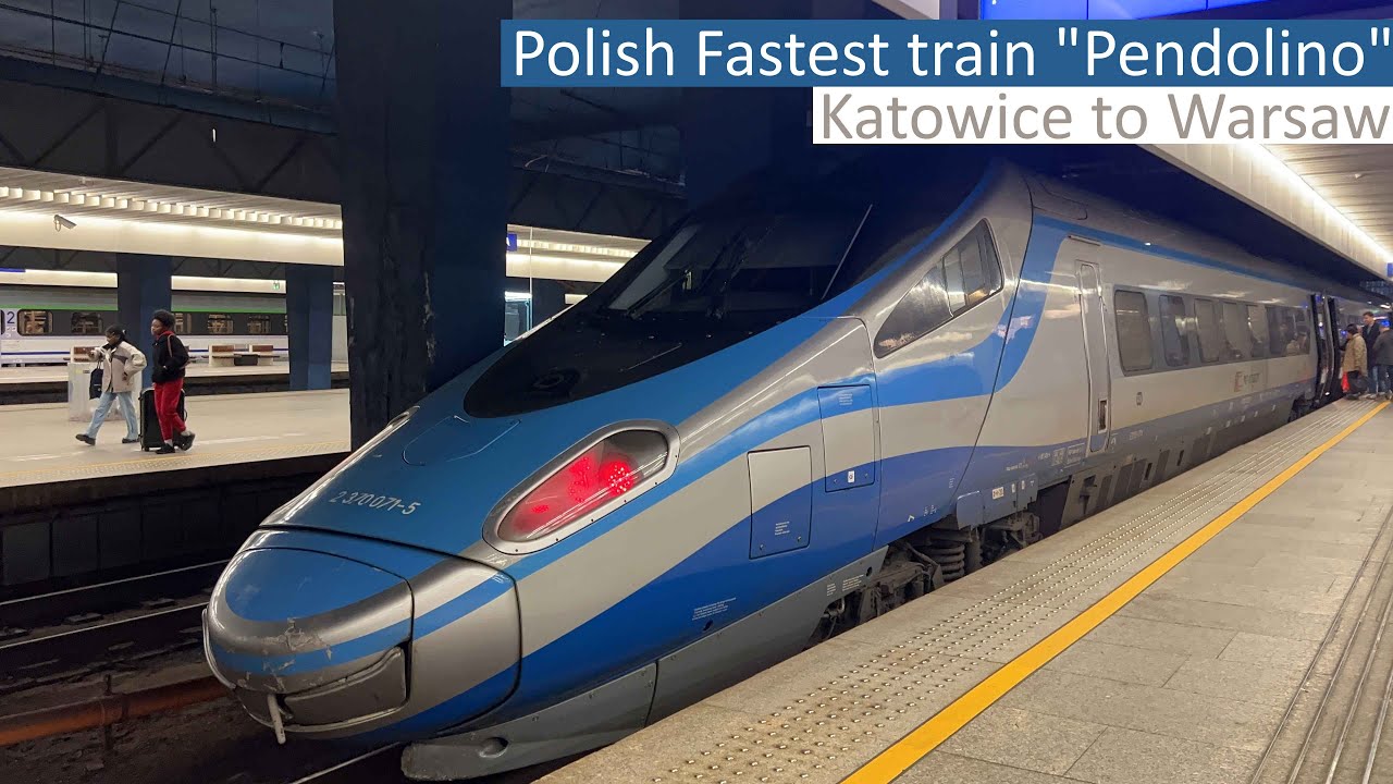 TRIP REPORT | Onboard Polish Fast Train 
