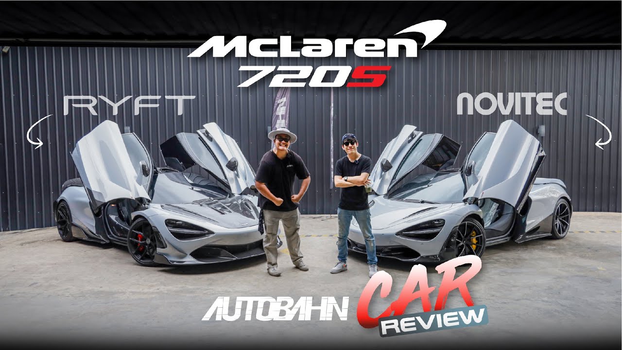 McLaren 720s RYFT VS Novitec | Autobahn Car Review