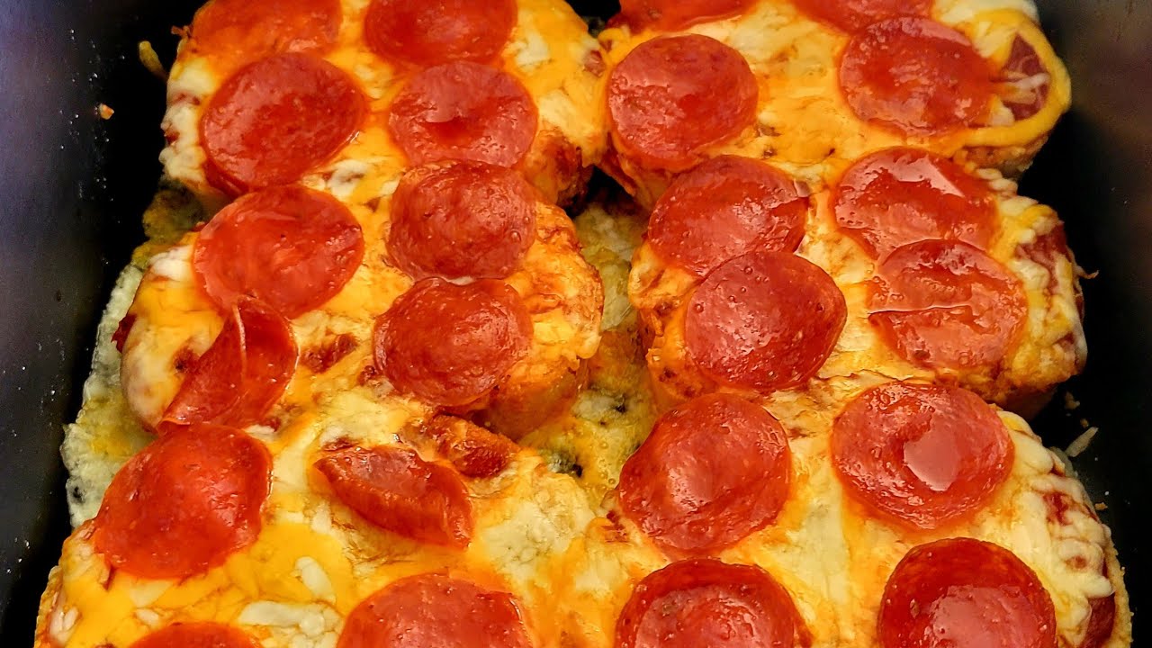 No Flip Garlic Bread Pizza Cosori Dual Blaze Air Fryer Game Day Recipes