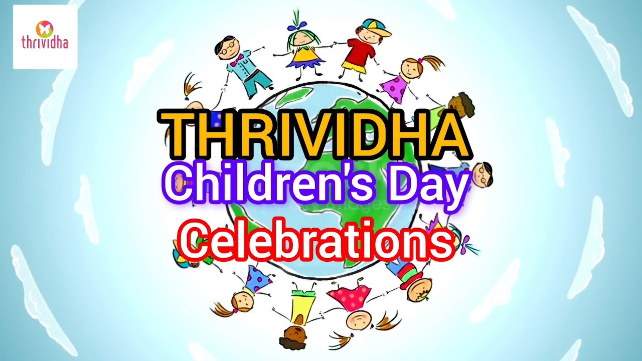 Children's Day Celebrations 2024-25 @Thrividha E.M High School, Konerupeta - Nuzvid