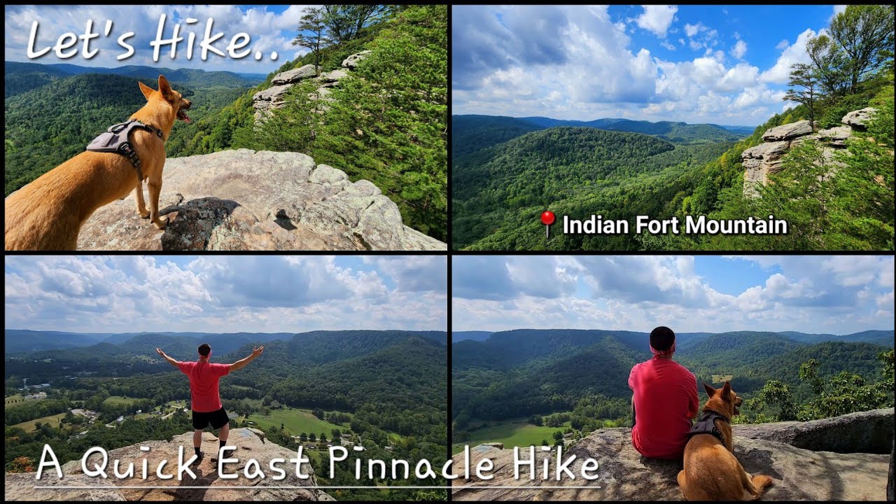 A Quick East Pinnacle Hike - Indian Fort Mountain - The Pinnacles - Berea - Kentucky - 9/11/23