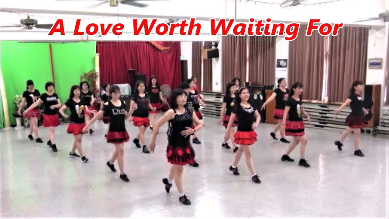 A Love Worth Waiting For｜Line Dance by Nathan Gardiner｜Demo & Walkthru｜值得等待的愛｜含導跳｜4K