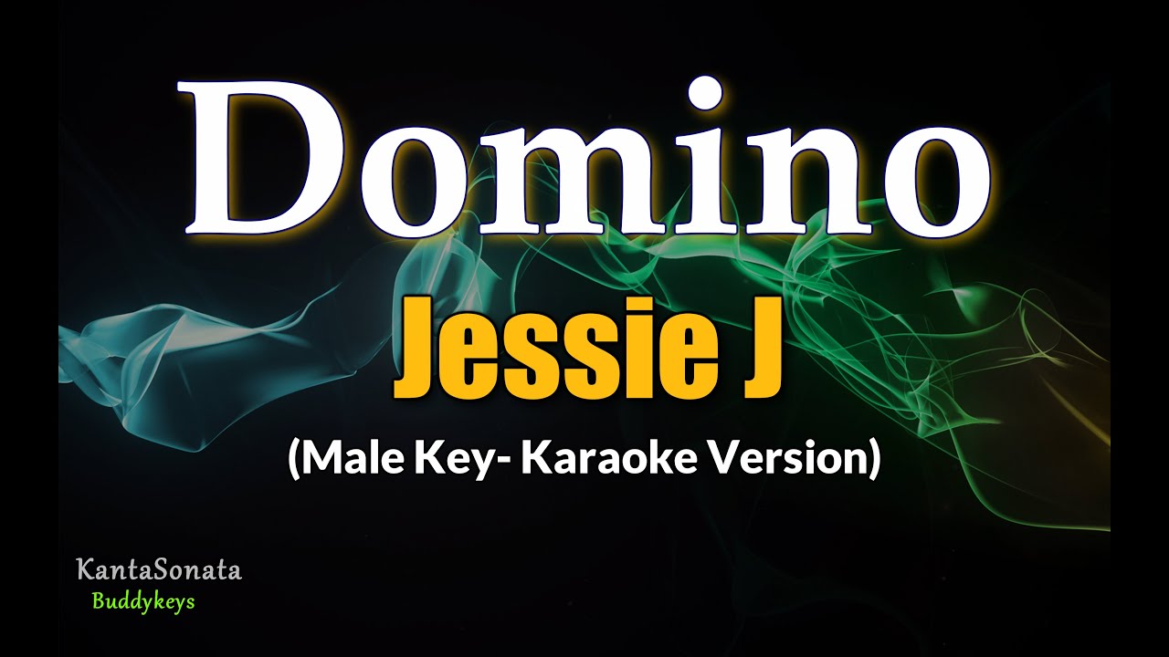 Domino (Jessie J) - MALE KEY (Karaoke Version)