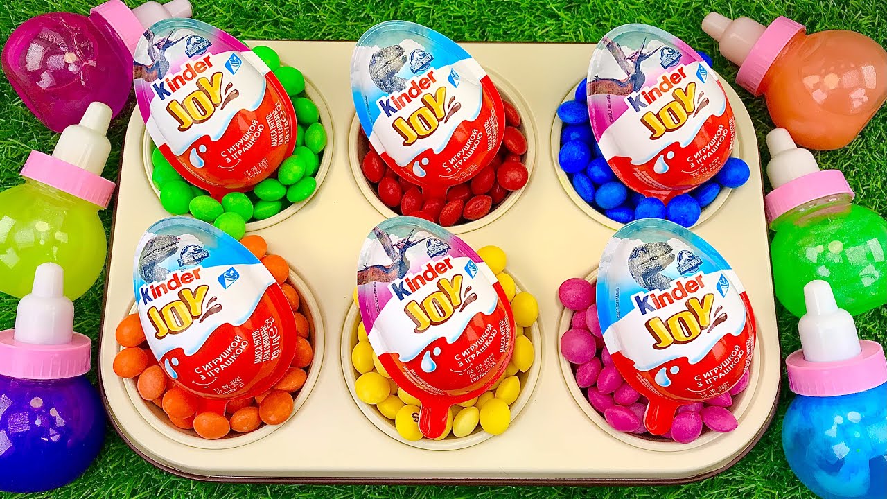 Satisfying Video | Mixing Rainbow Lollipop in Magic Color Tray with Glitter Playdoh Cutting ASMR