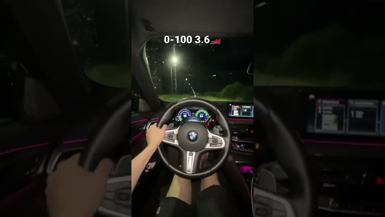 BMW 540 B58 ST2. 0-100. Launch control 🚀