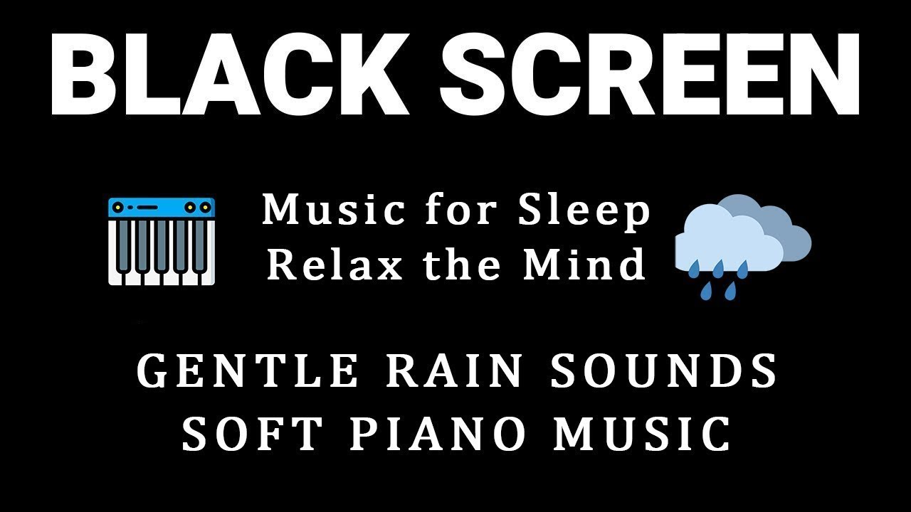 FALL INTO SLEEP INSTANTLY - Soft Rain & Peaceful Piano Music | Eliminates Negative, Deep Sleep