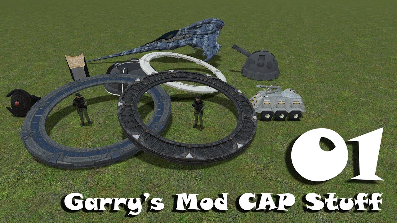 [CZ] Garry's Mod - CAP Stuff - #1 Zbraně a ruční zařízení