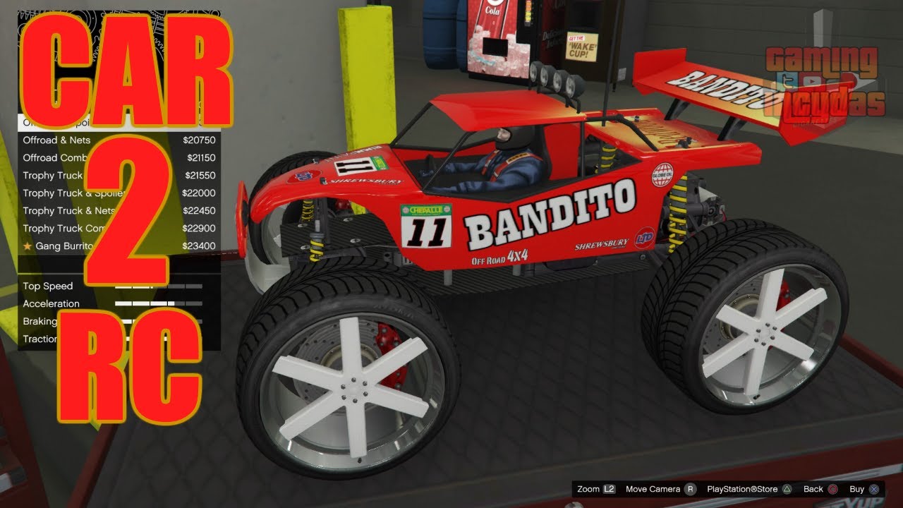 CAR TO RC MERGE GLITCH -- PS4 -- Xbox1 -- Gaming InCydas