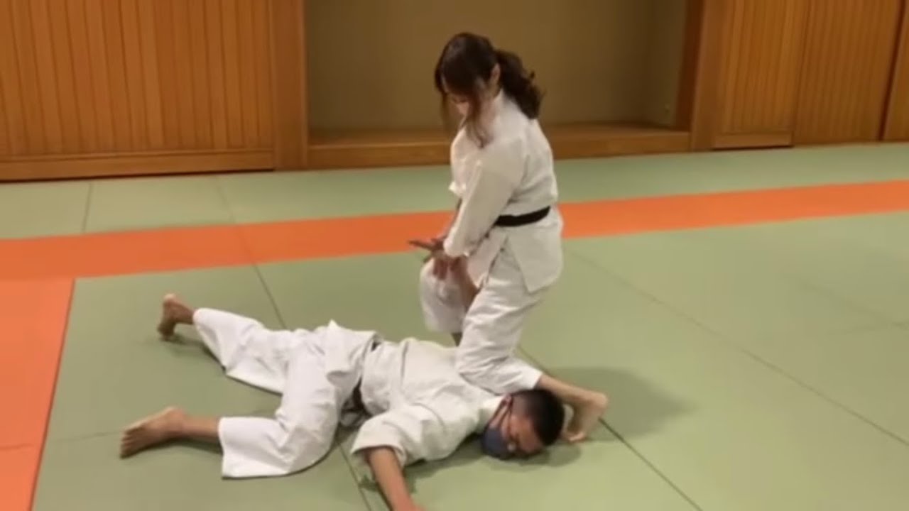 富木合気道 古流第三の形（護身の形）立ち技8本目