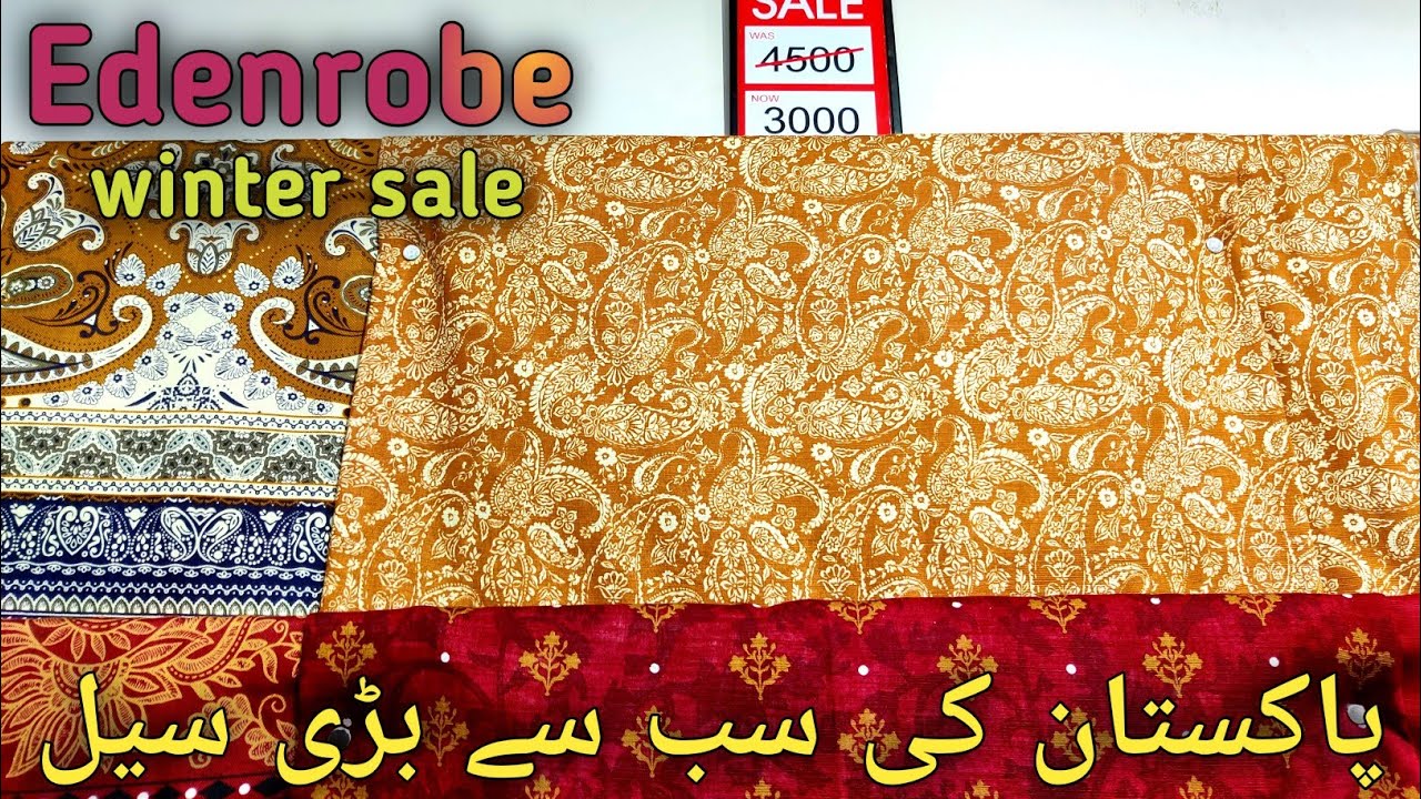 Edenrobe sale winter sale 2025