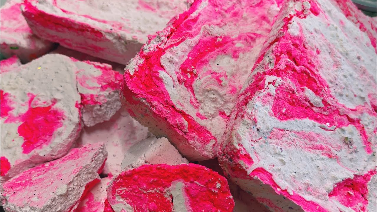 Pink-alicious Glitter Reforms 💕🫠💕| Soft, Gritty Bricks & Slabs…& more glitter 😍| Gym Chalk ASMR