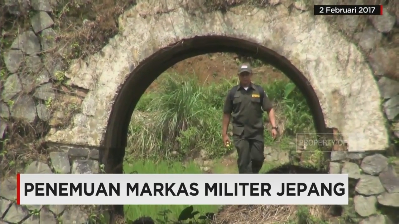 Penemuan Markas Militer Jepang di Sukabumi