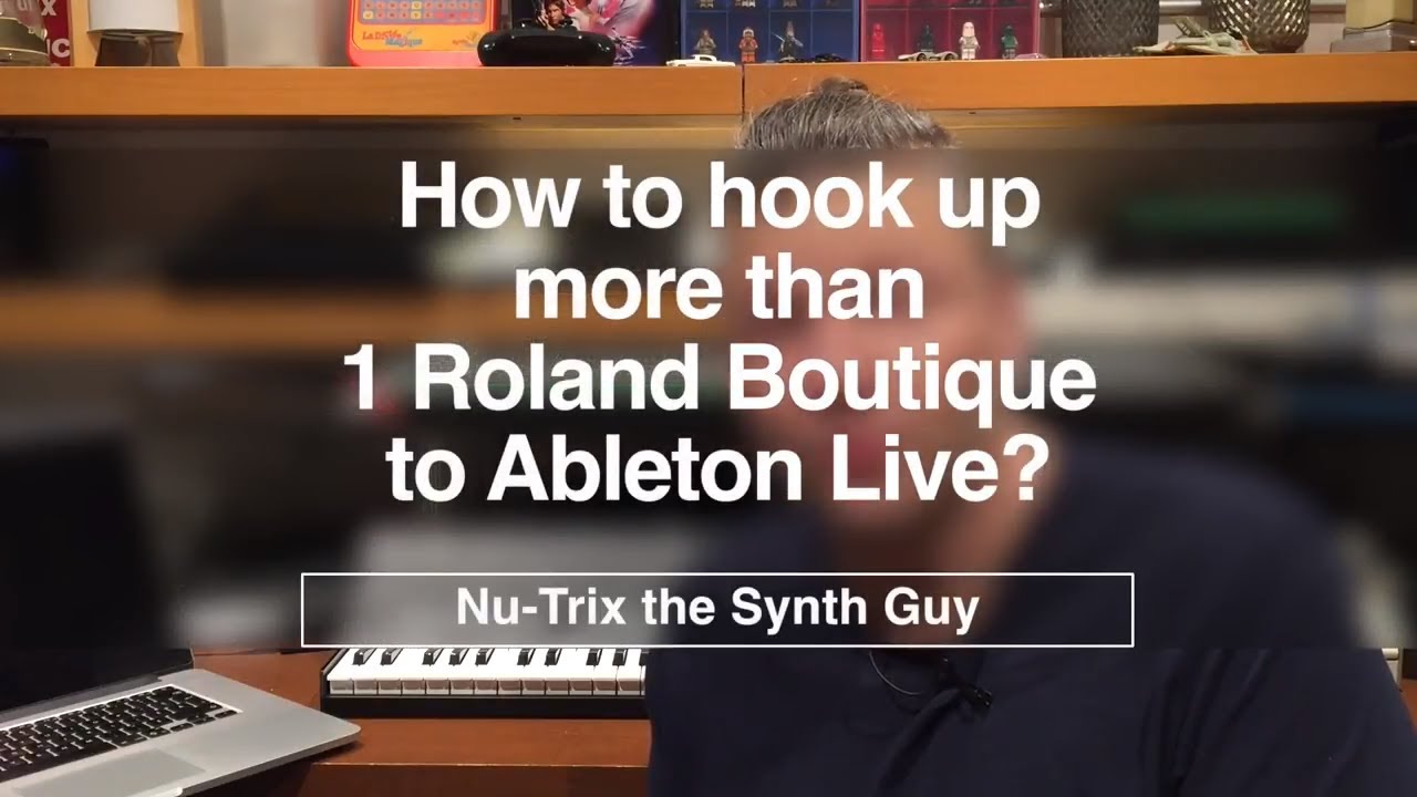 How to hook up more than 1 Roland Boutique to Ableton Live