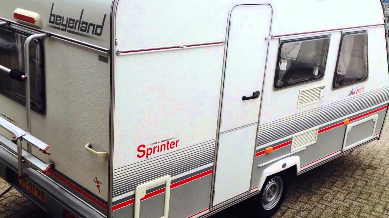 Caravan te koop: BEYERLAND SPRINTER  4 PERS, FIETSDRAGER , VT
