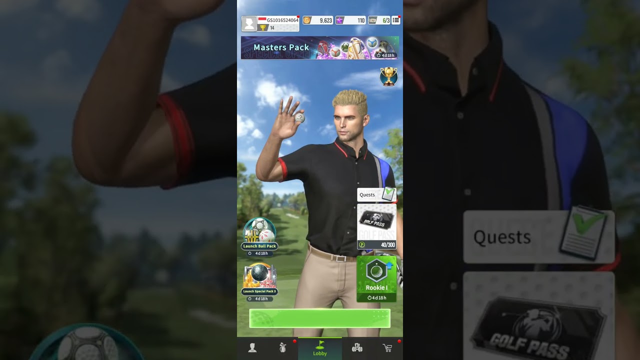 Golf Star 2 - 'Home / Lobby' Music Soundtrack (OST) HD 1080p