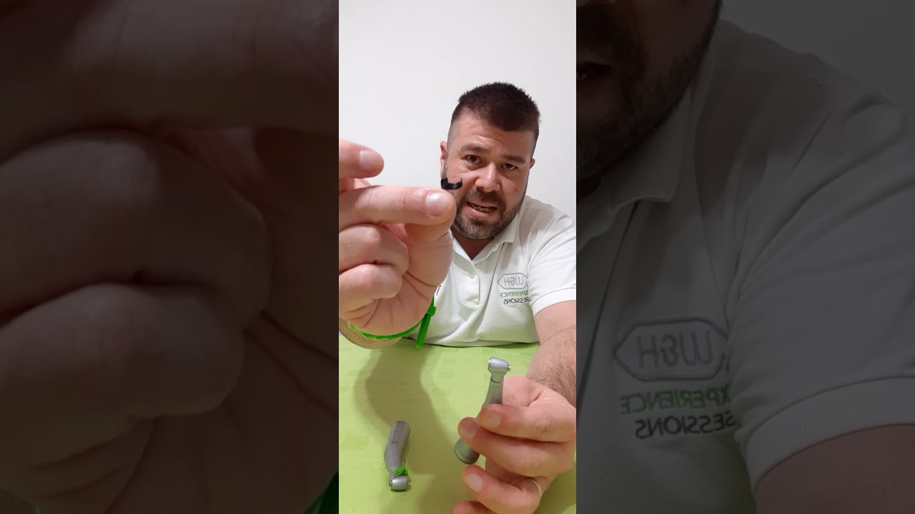 Contra ángulo 20:1 W&H Protocolo de higiene