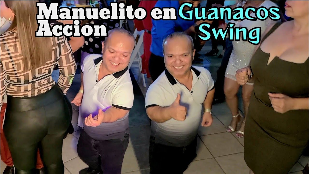 Como Baila Manuelito con Guanacos Swing en Houston TX en Aguila Restaurante 2023