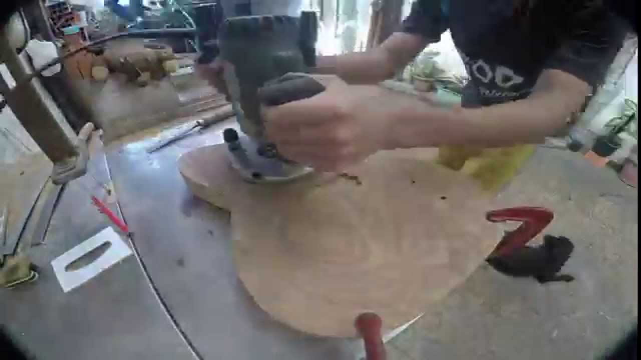 Construindo uma guitarra em casa parte 02